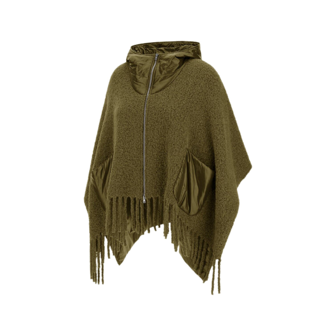 Boucle Alpaca Wool Poncho