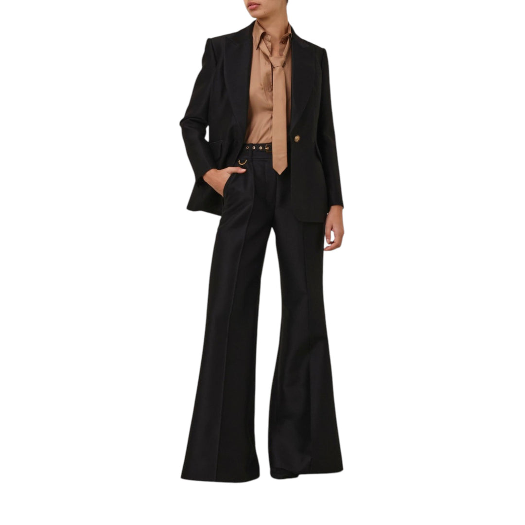 Relaxed Tie Shirt in Biscuit
