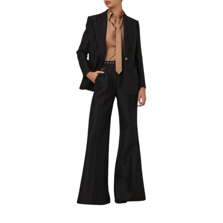 Relaxed Tie Shirt in Biscuit