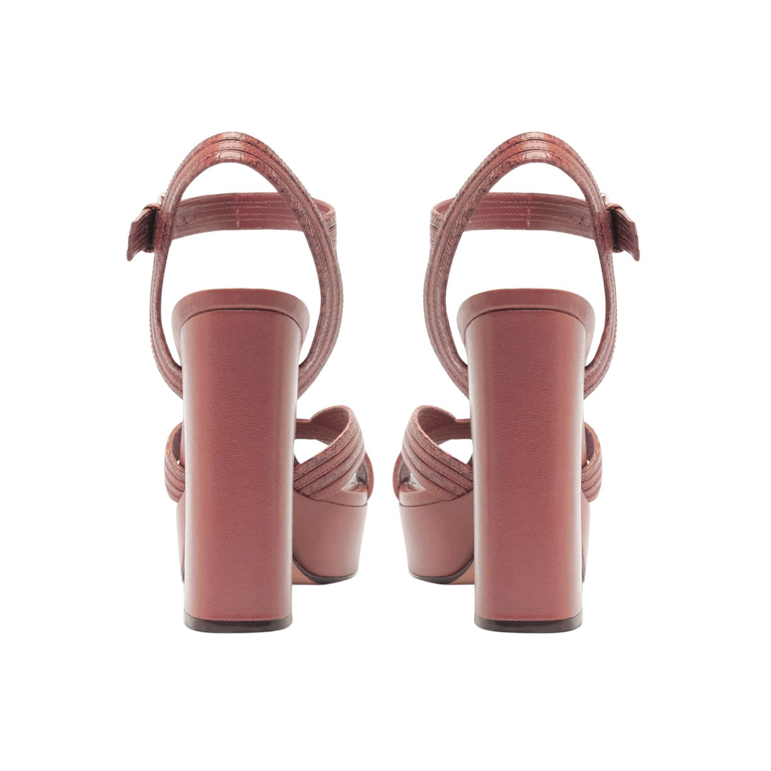 Naika Platform Heel in Clay