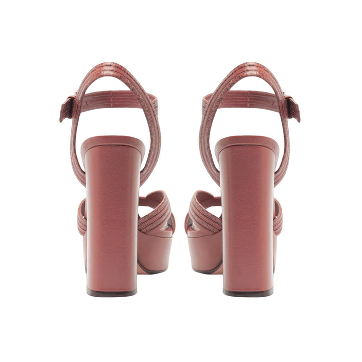 Naika Platform Heel in Clay