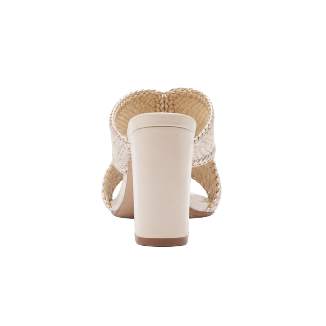 Odara Slide Sandal in Eggshell
