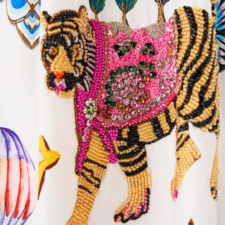 Wide Strap Sundress in Kapadokya kitsch