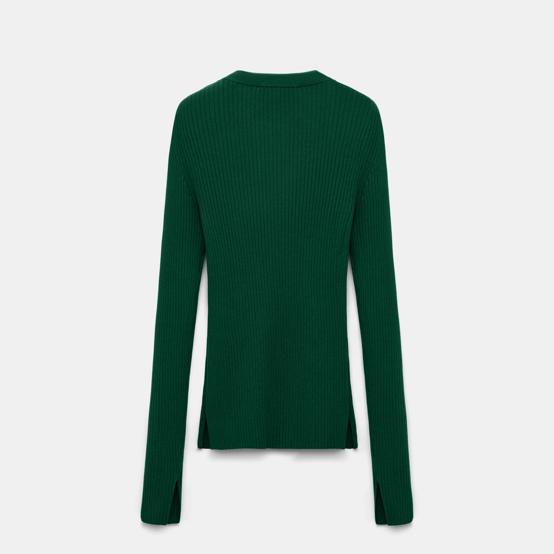 Essential Ease Pullover - Gras Green