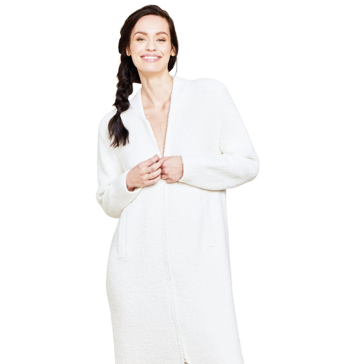 CozyChic Full-Zip V-Neck Lounger