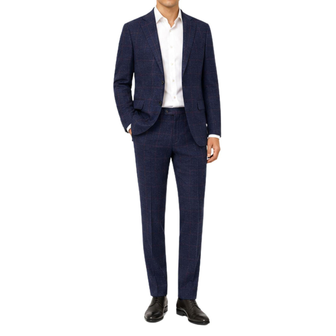 Navy Wool Suit