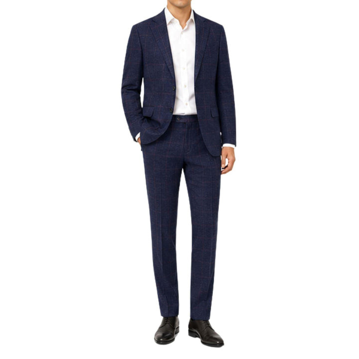 Navy Wool Suit