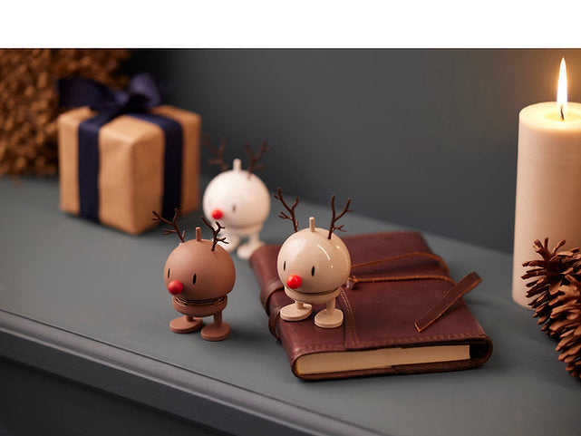 Hoptimist Reindeer Bumble - White - Medium