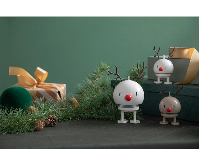 Hoptimist Reindeer Bumble - White - Medium