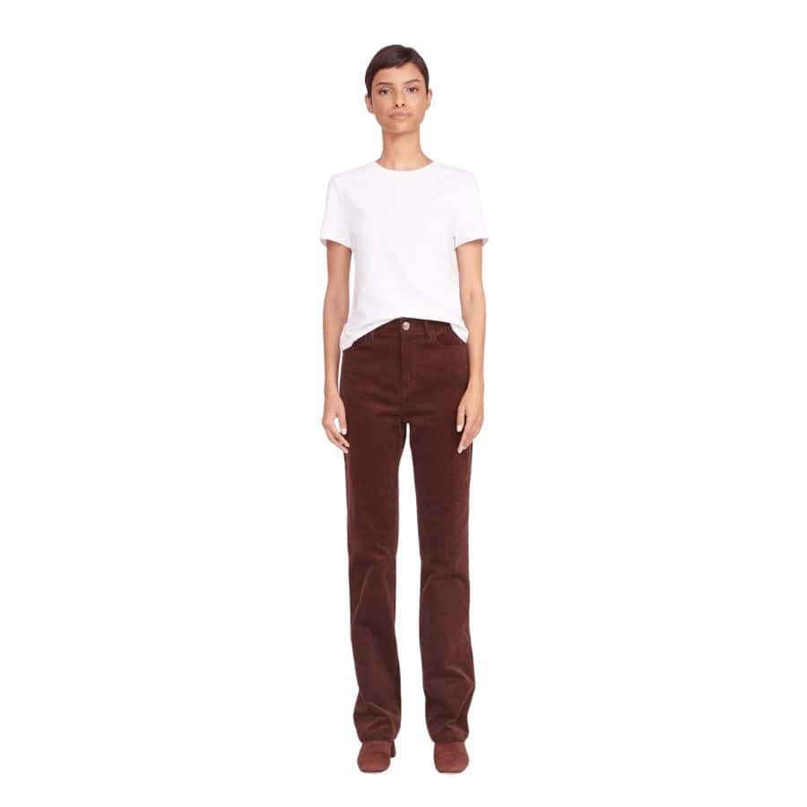 The Chisel Pant receives an update in Corduroy for Fall. A straight leg pant with a zip and button fly closure, the Chisel can be styled with matching corduroy pieces from the Fall collection.