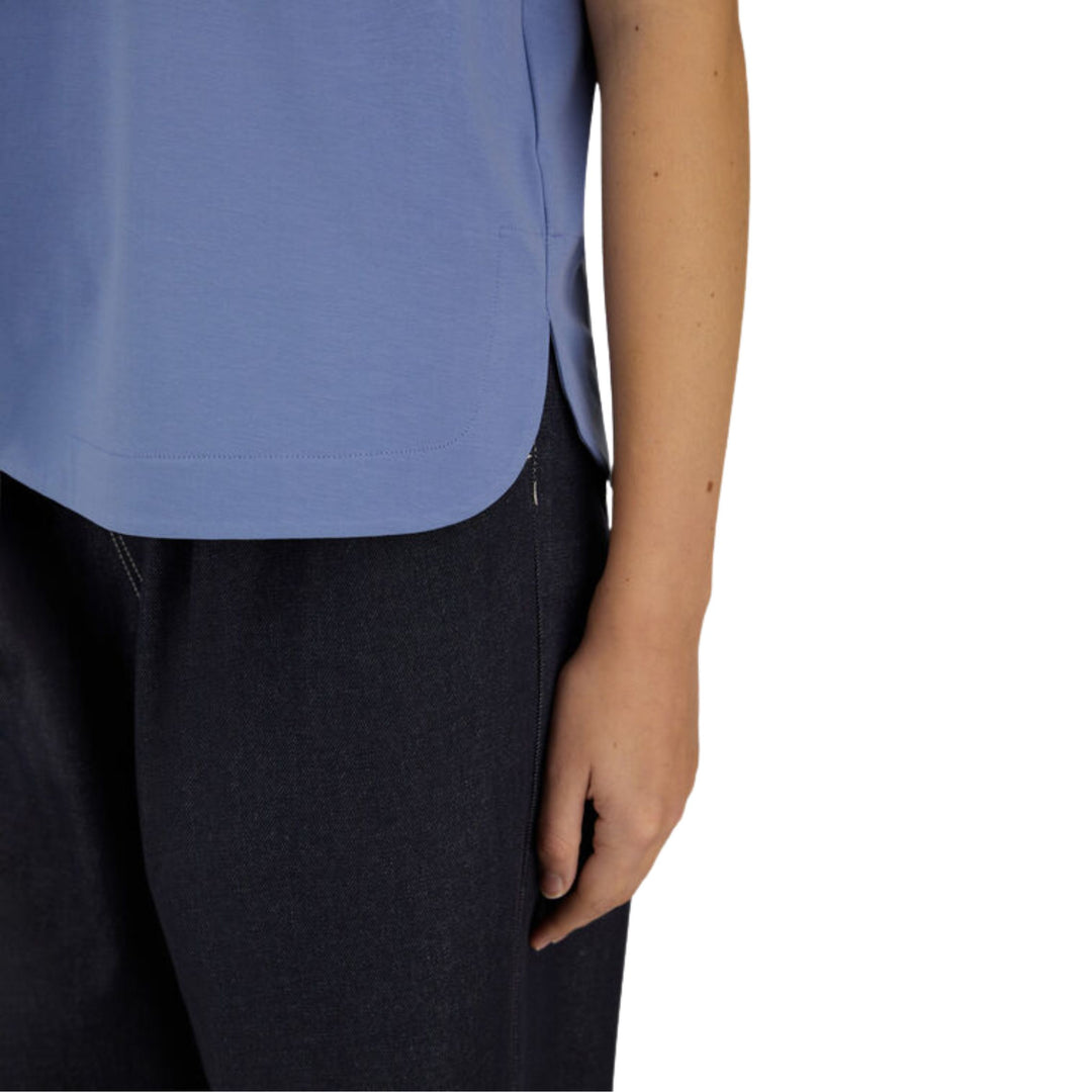 Cotton Stretch Crew Neck Short Sleeve T Shirt