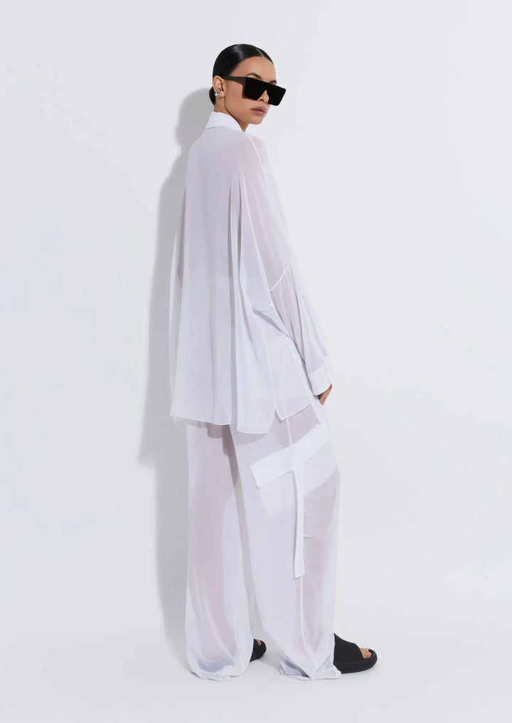 Lightweight Georgette Oversized Shirt