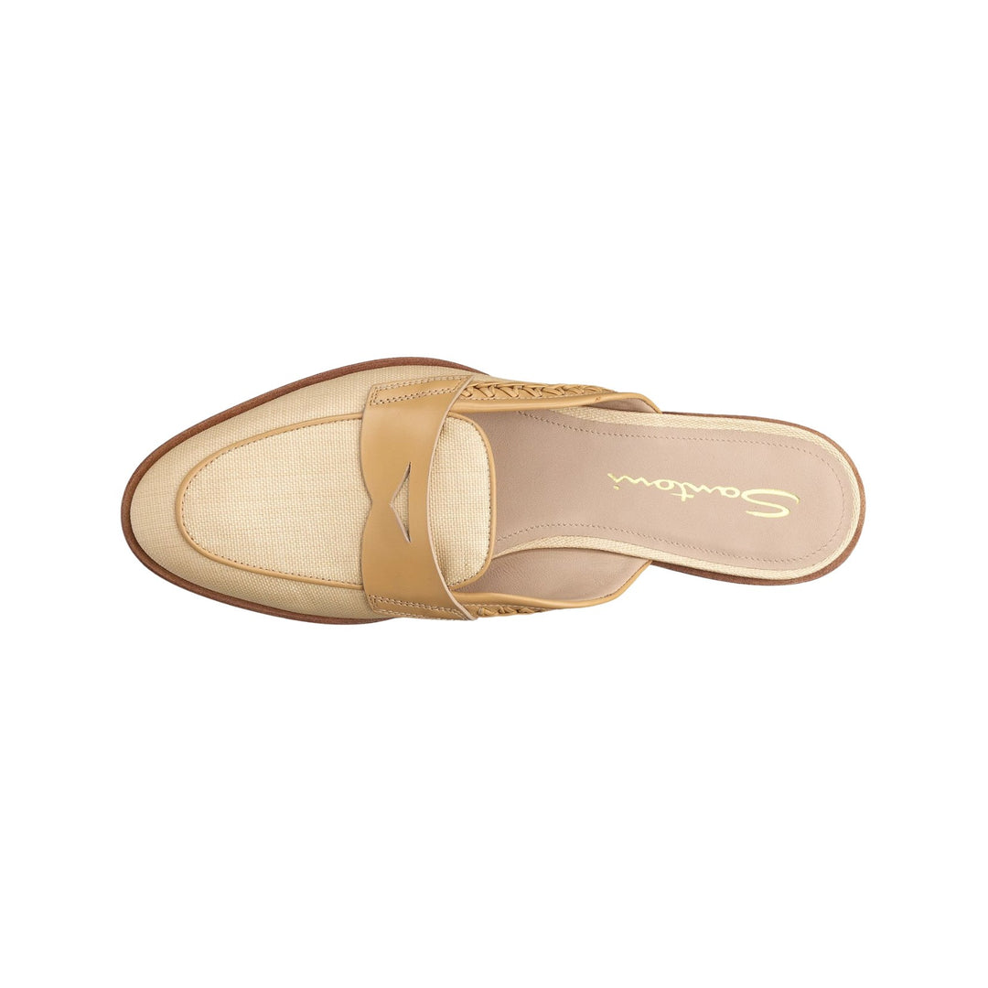 Women's Sole Mule in Beige
