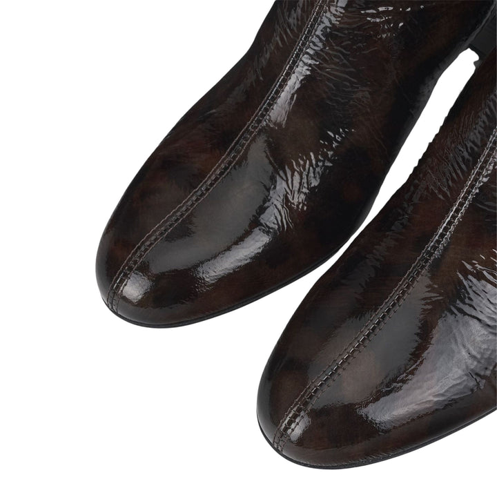 Olga Bootie in Leaden