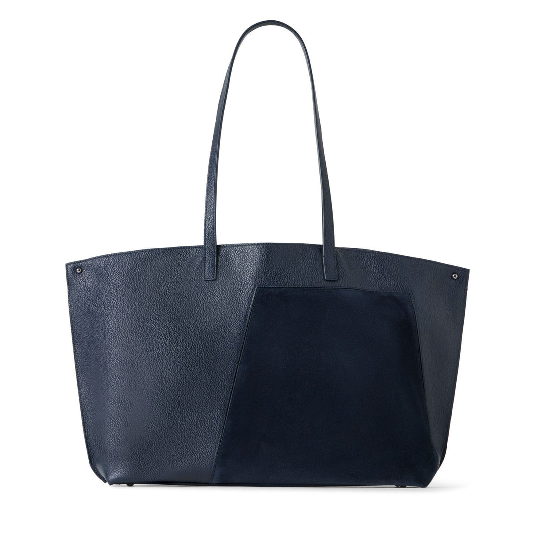 AI Medium Shoulder Bag - Denim