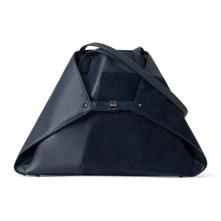 AI Medium Shoulder Bag - Denim