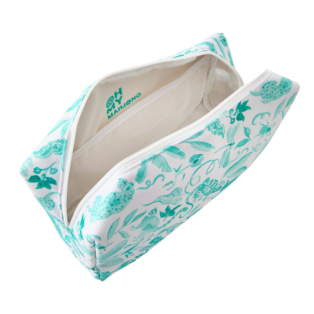 Amazon Green Tile Storage Bag x Catherine Cartie Collab
