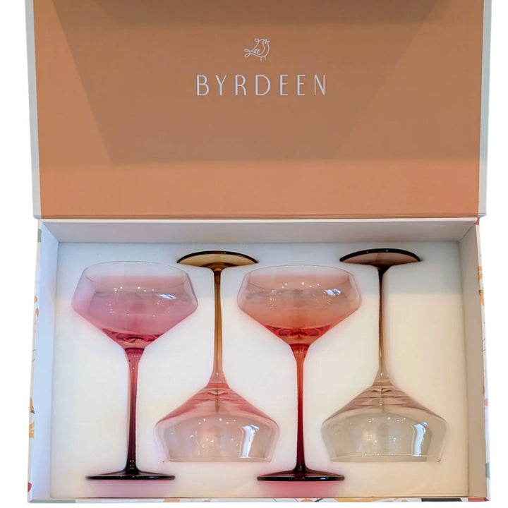 Autumn Coupe Glass - Set of 4