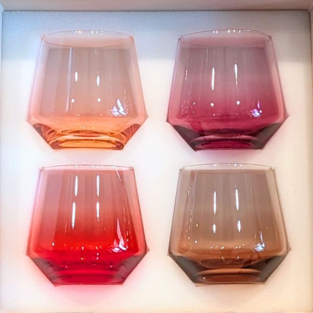 Autumn Stemless Wine Glass - Set of 4