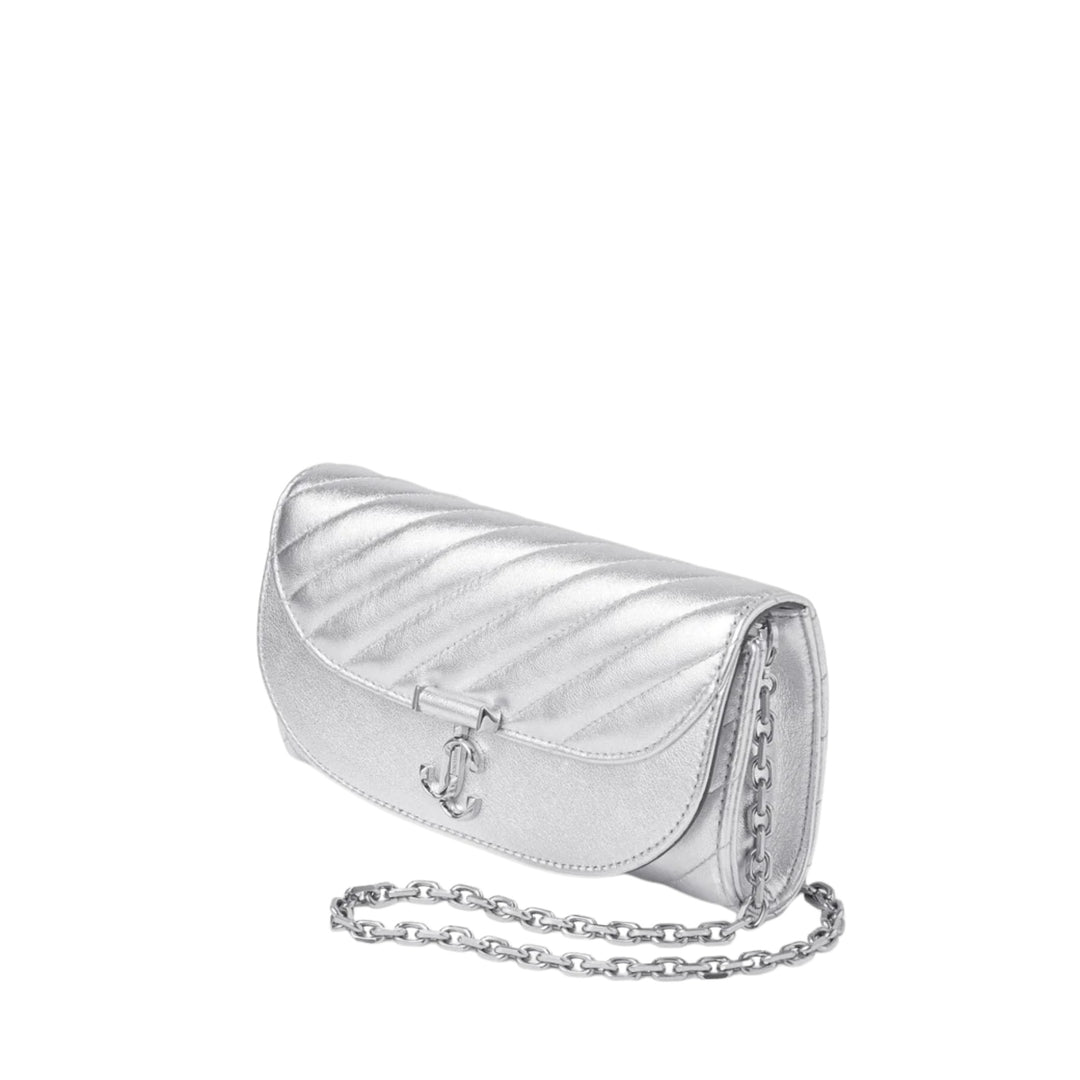 AVN Curve Wallet/Chain Shoulder - Silver/Silver