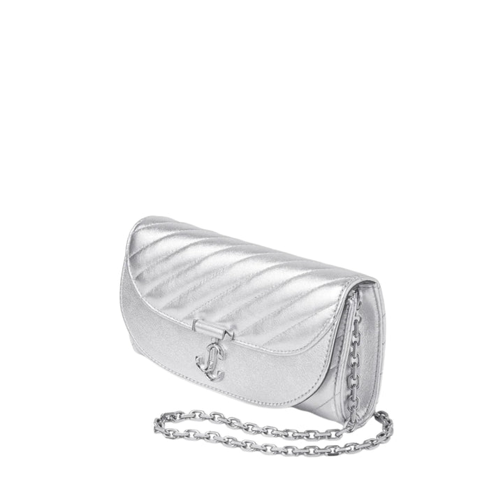 AVN Curve Wallet/Chain Shoulder - Silver/Silver