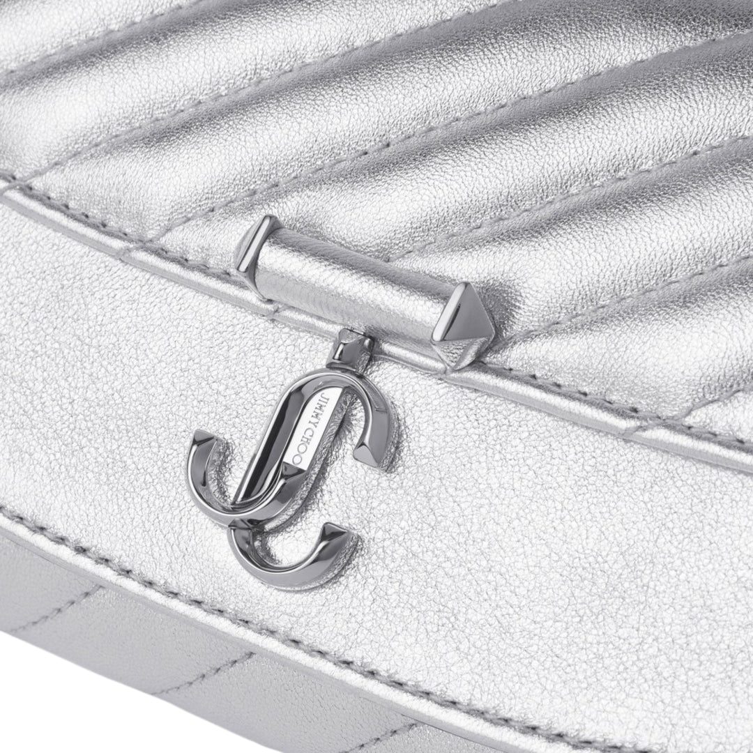 AVN Curve Wallet/Chain Shoulder - Silver/Silver