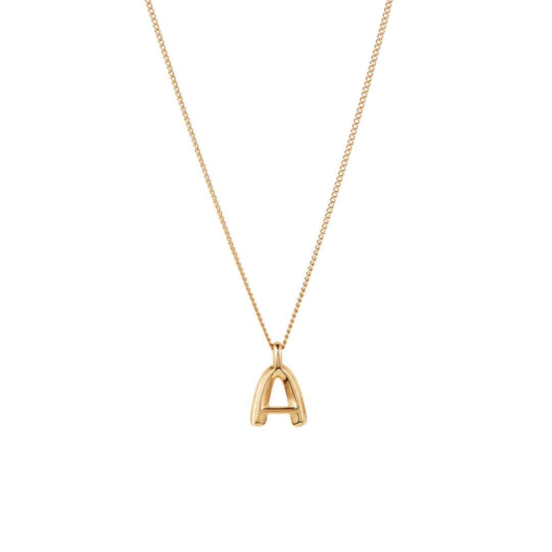 "A" Monogram Necklace