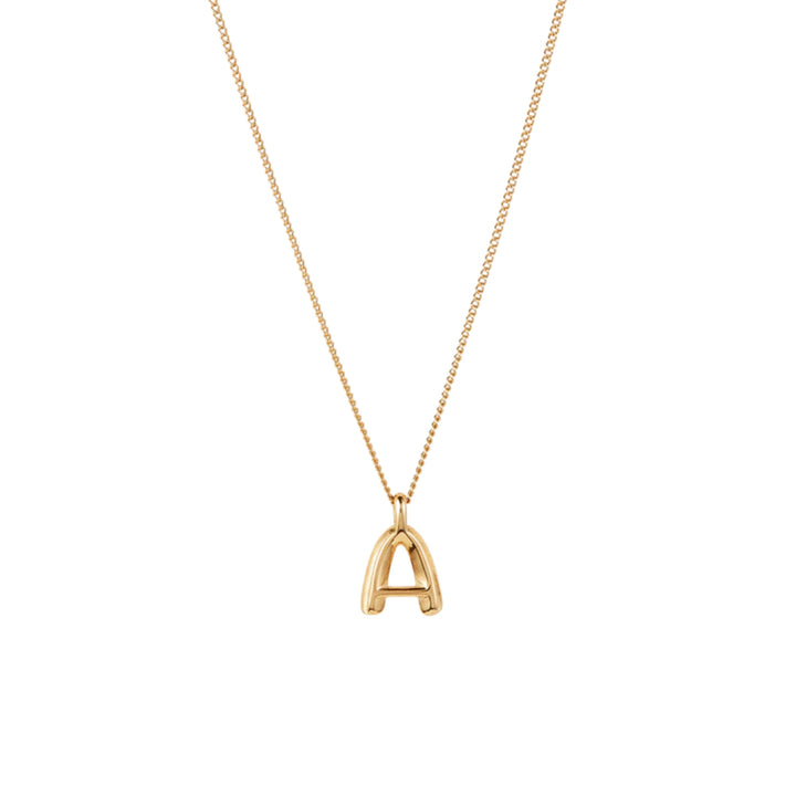"A" Monogram Necklace