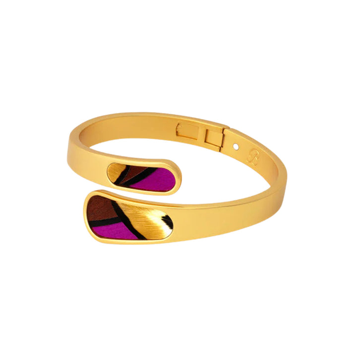 Aaliyah Bezel Hinge Cuff