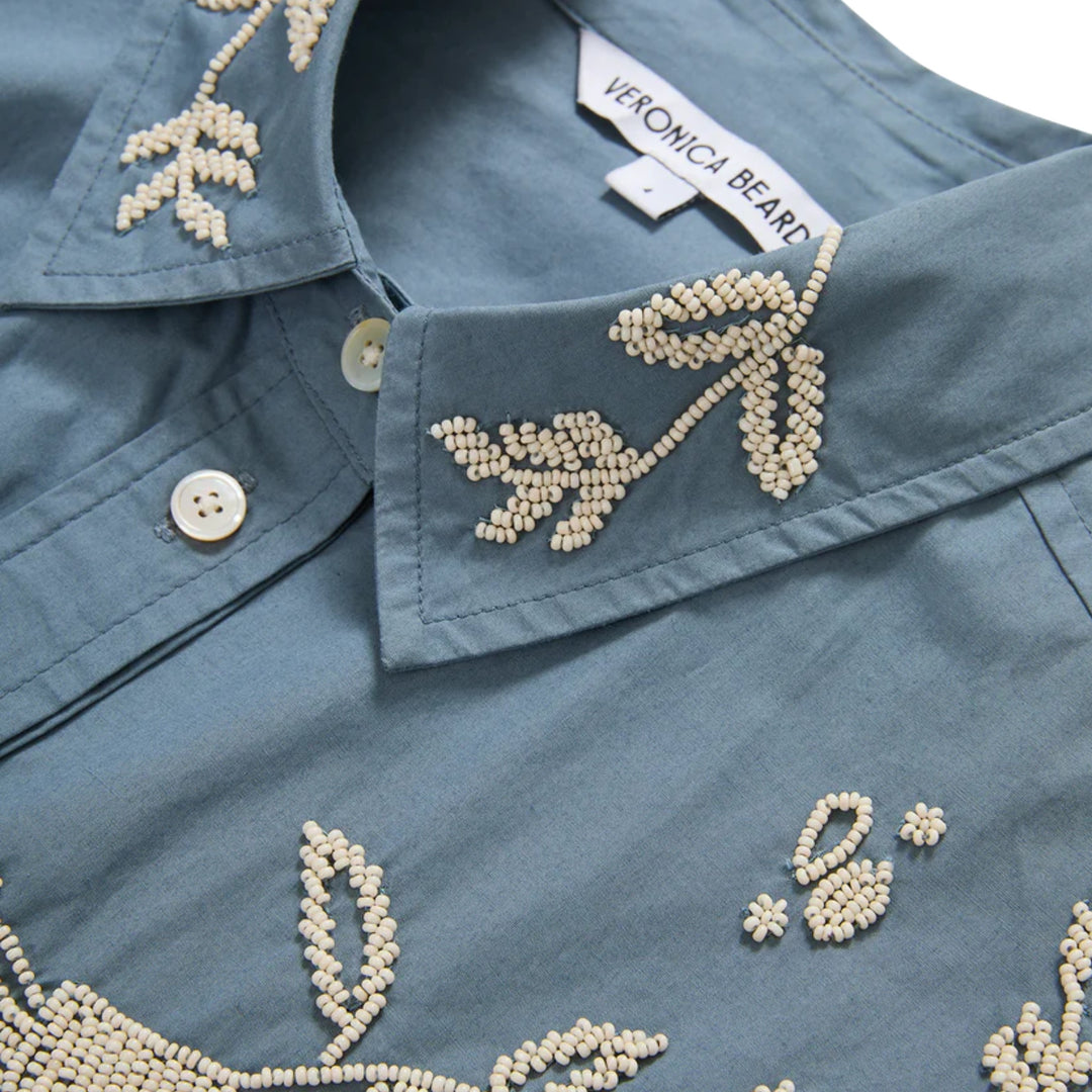 Aderes Shirt in Blue Steel