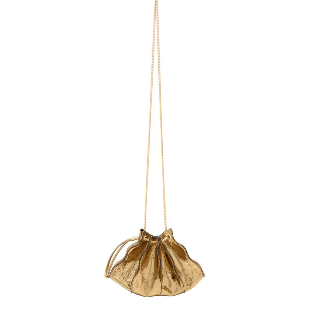 Adira Small Crossbody in Gold