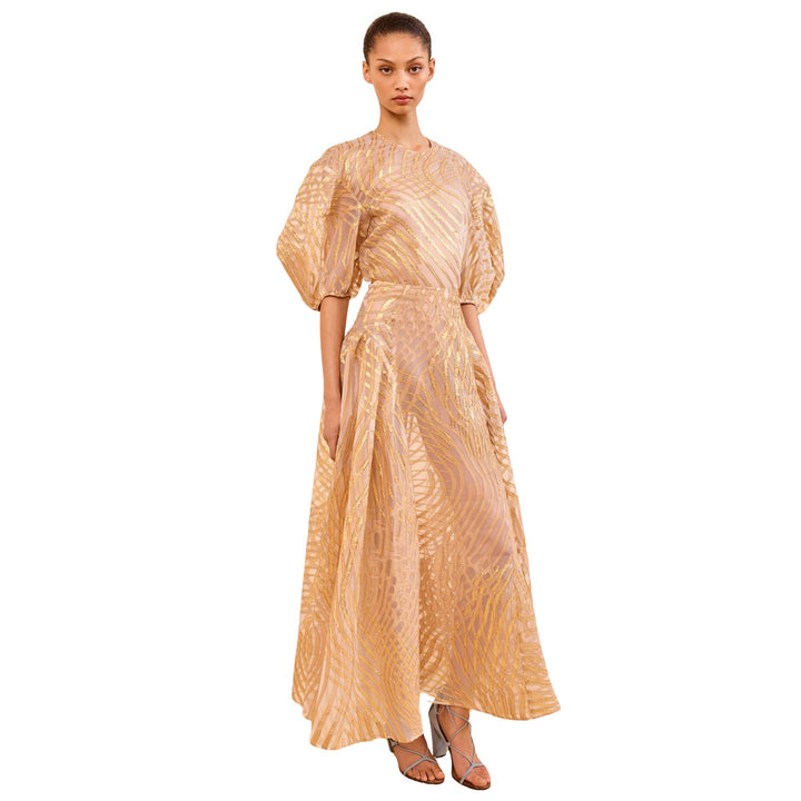 Adrienne Skirt With Lurex in Nautillis