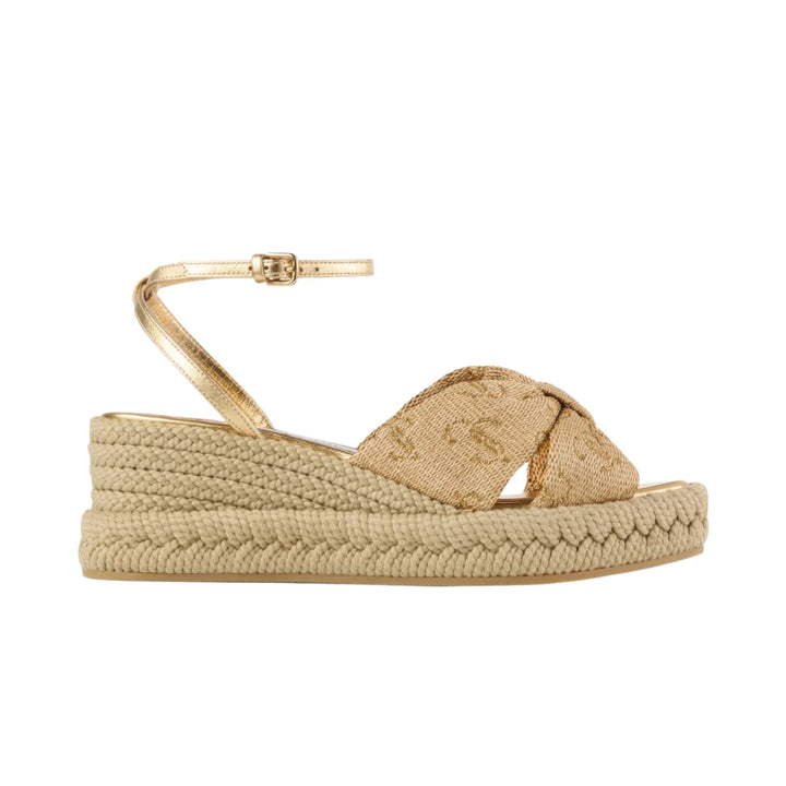 Aella Wedge 60 in Gold Mix