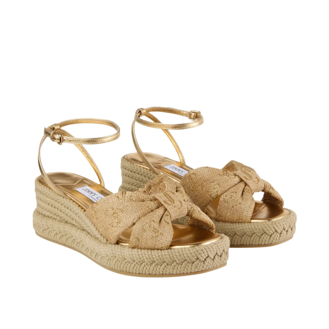 Aella Wedge 60 in Gold Mix