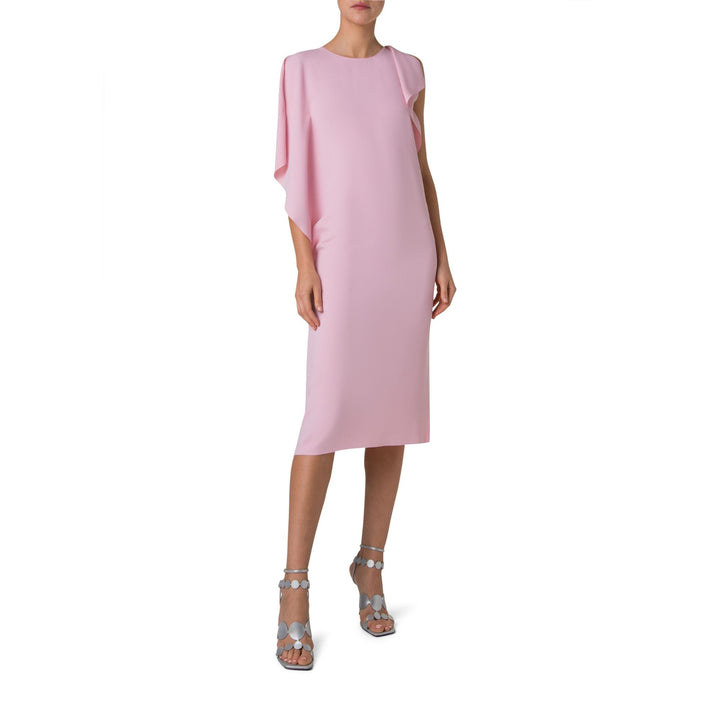Pale Pink Midi Dress