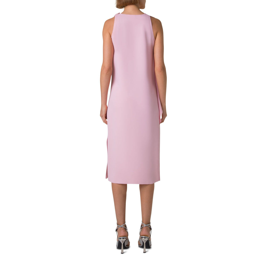 Pale Pink Midi Dress