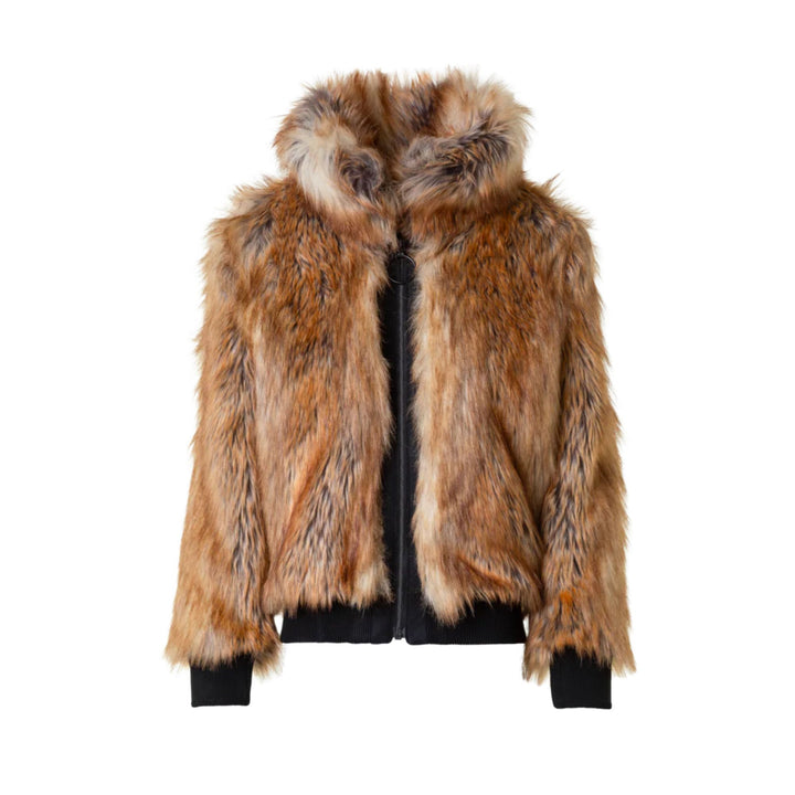 Fur Bomber Jacket