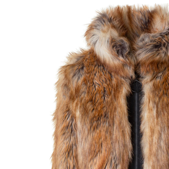 Fur Bomber Jacket