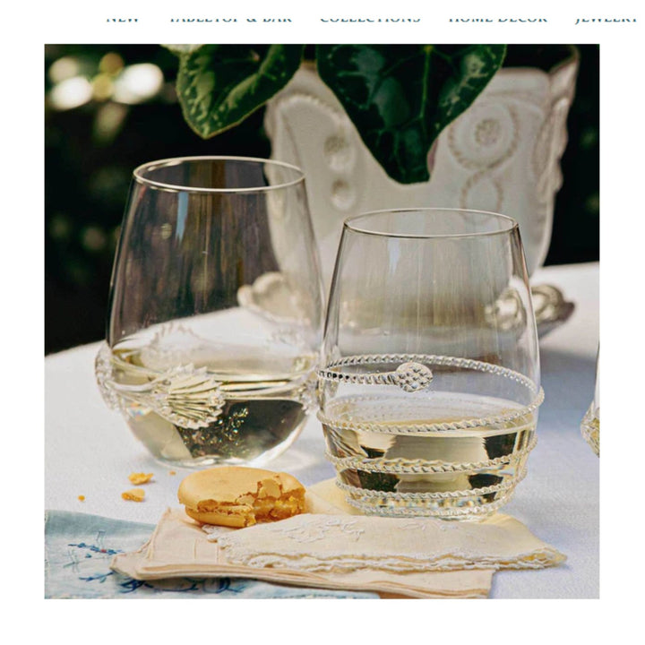 Amalia Stemless White Wine Glass