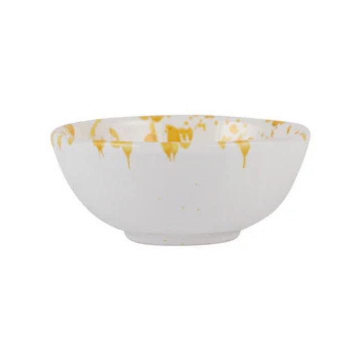 Amalfitana Yellow Splatter Dipping