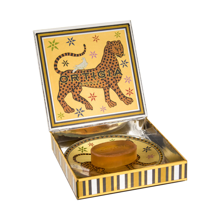 Ambra Nera Glass Plate & Soap 40g / 1.41 oz