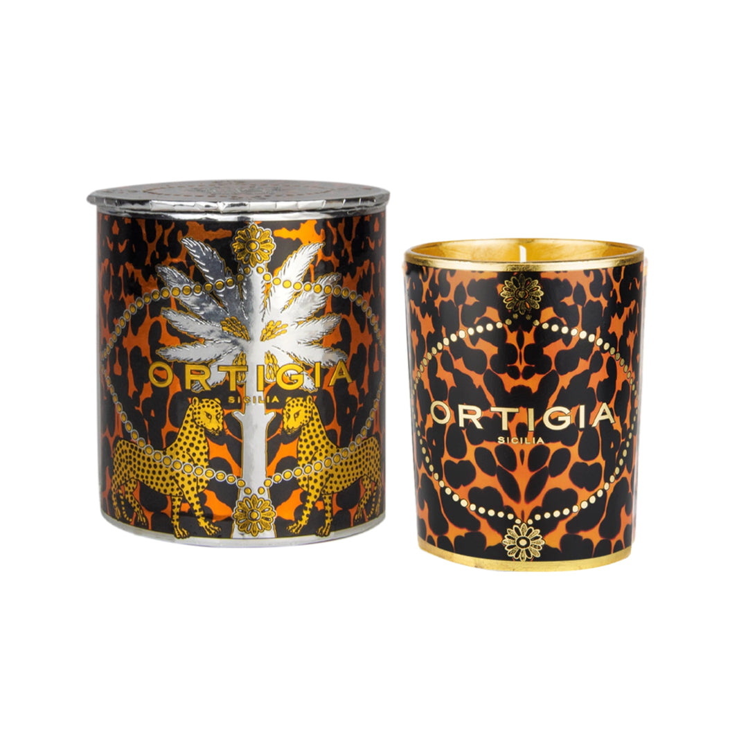 Ambra Nera Small Decorated Candle 150g / 5.3 oz
