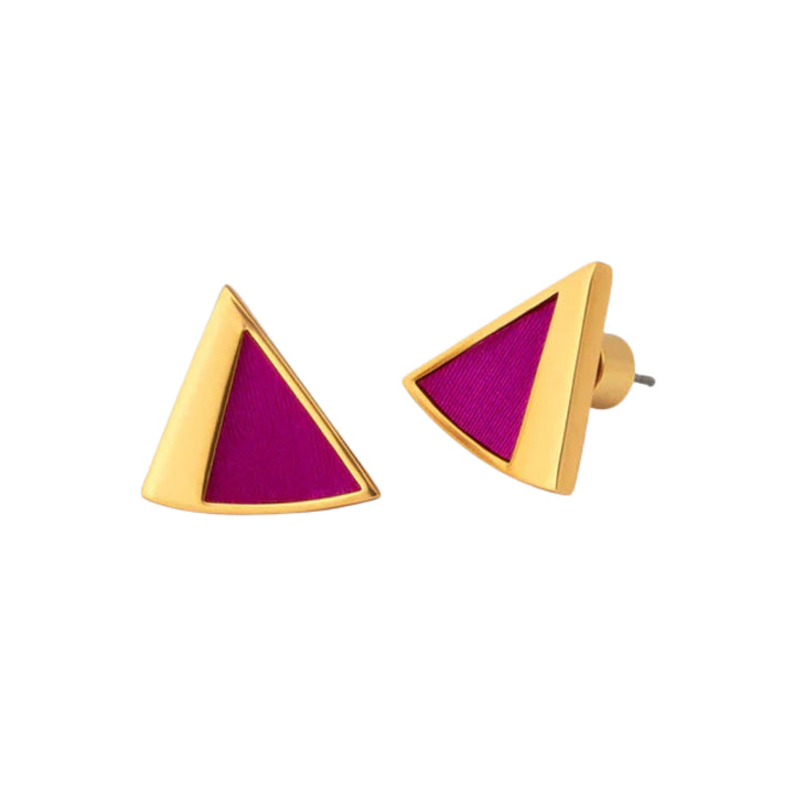 Amelia Triangle Stud Earring