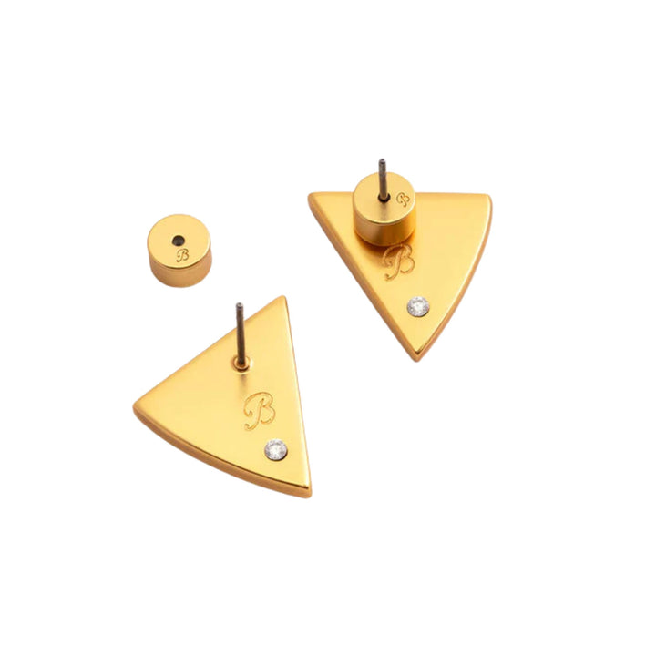 Amelia Triangle Stud Earring