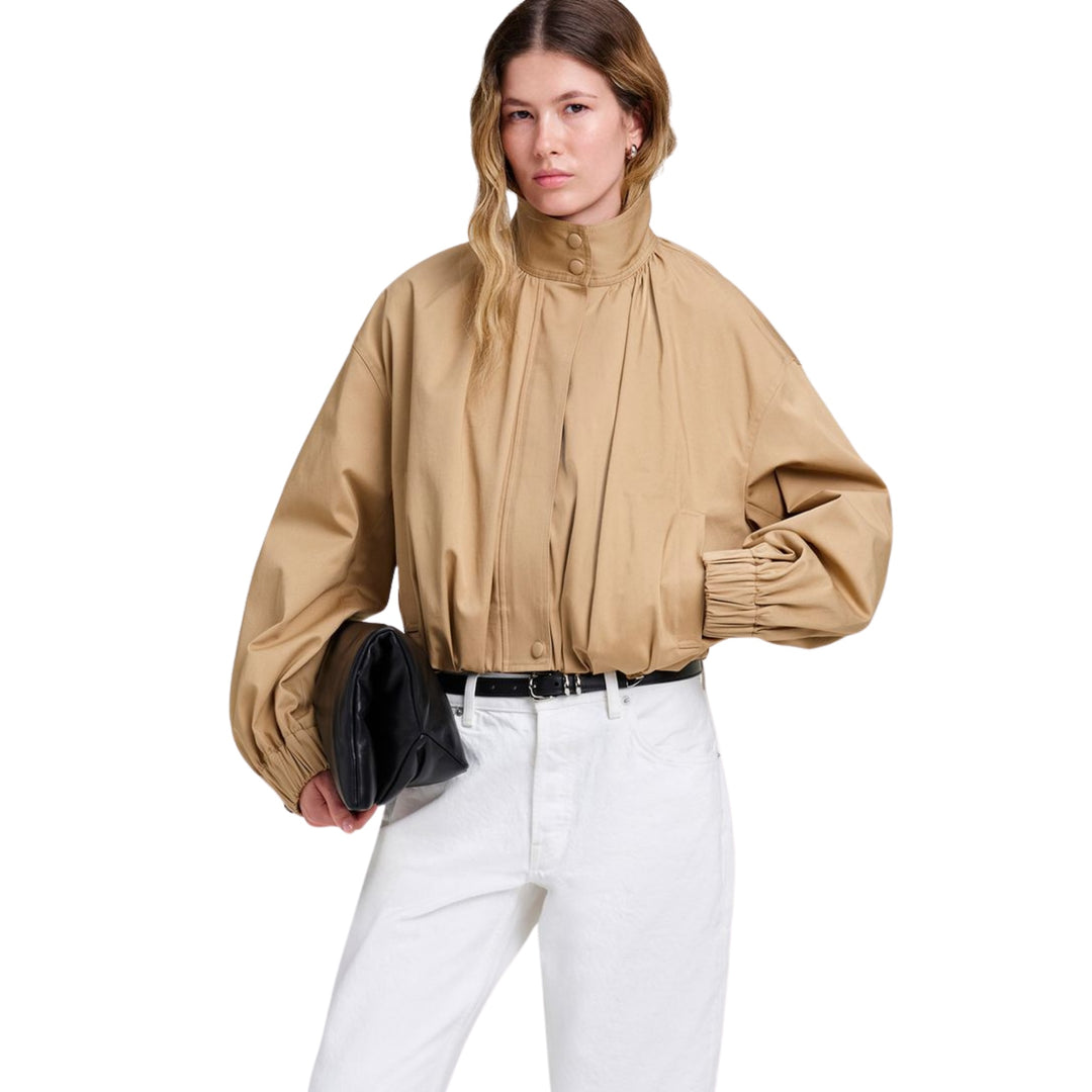 Amelie Jacket in Light Bark
