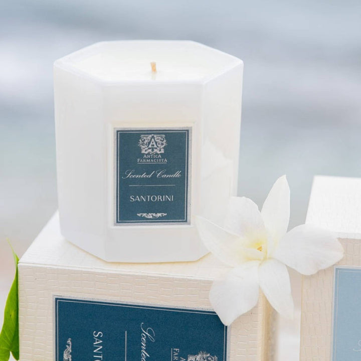 Santorini Candle in Antica Farmacista