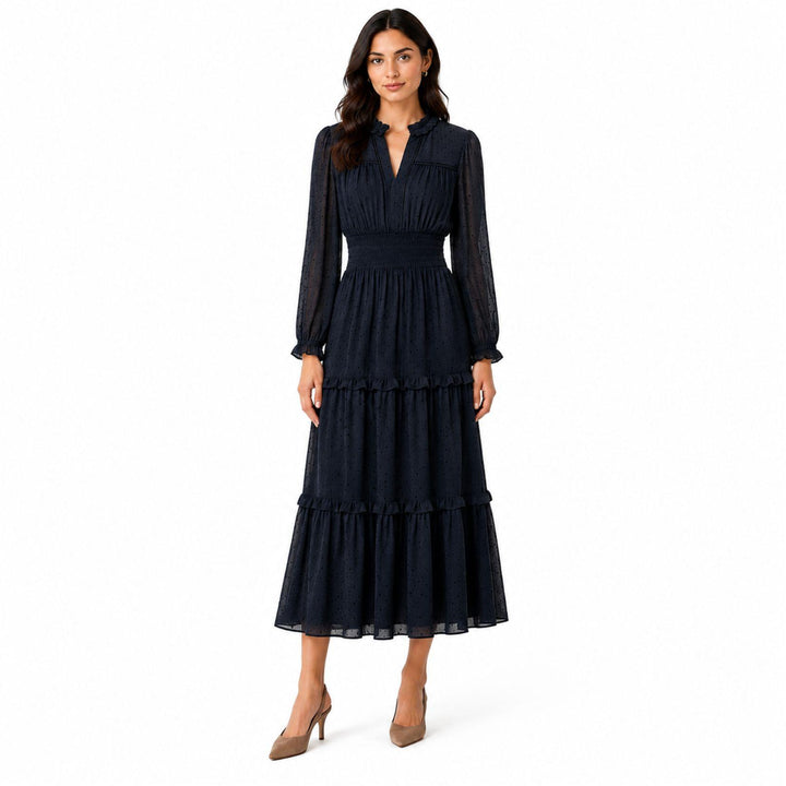 Ardelle Longsleeve Cotton Dress