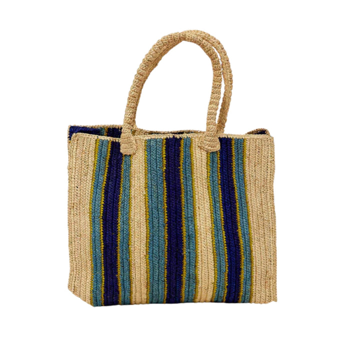 Arlington Stripe Tote - Ocean Stripe