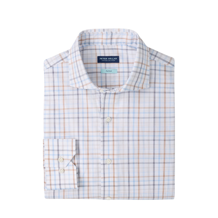 Arthur Cotton Sport Shirt in Windy Blue