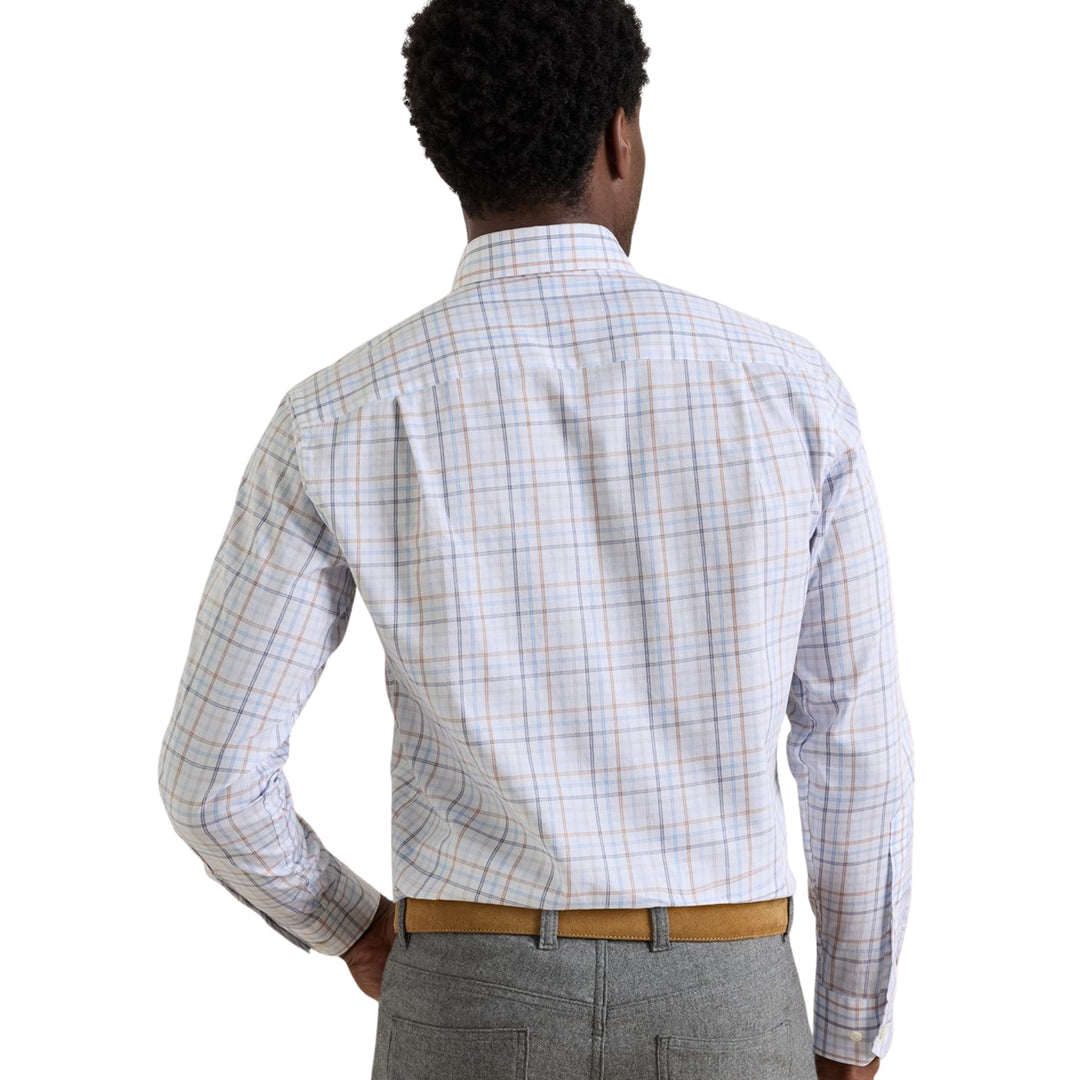 Arthur Cotton Sport Shirt in Windy Blue